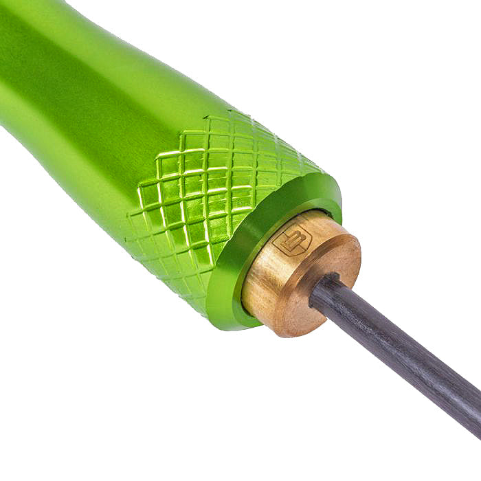 Breakthrough 1-Piece  .17 to .20 Calibre, 36 Inch Carbon Fibre Cleaning Rod, 5-40  Female Thread