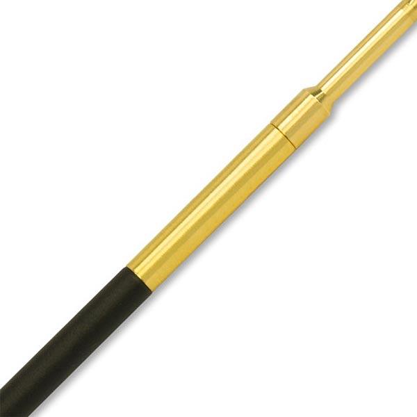 Bore Tech 22 Calibre - 6.5MM 44 Inch V-Stix 1-Piece Cleaning Rod Coated Steel 8-32 Thread
