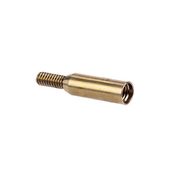 Dewey Brass Thread Adapter Converts 5-40 Male to 8-32 Female Thread