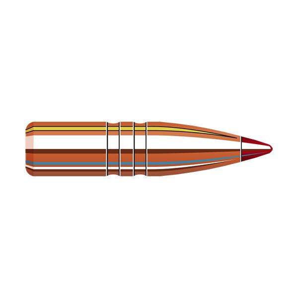 Hornady CX Bullets 243 Calibre, 6MM (0.243" diameter) 80 Grain Polymer Tip Lead-Free 50/Box