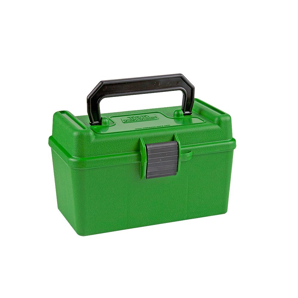 MTM Rifle Deluxe H-50 Series Flip-Top Ammo Box with Handle, H50-RM, 22-250 Remington, 243 Winchester, 308 Winchester