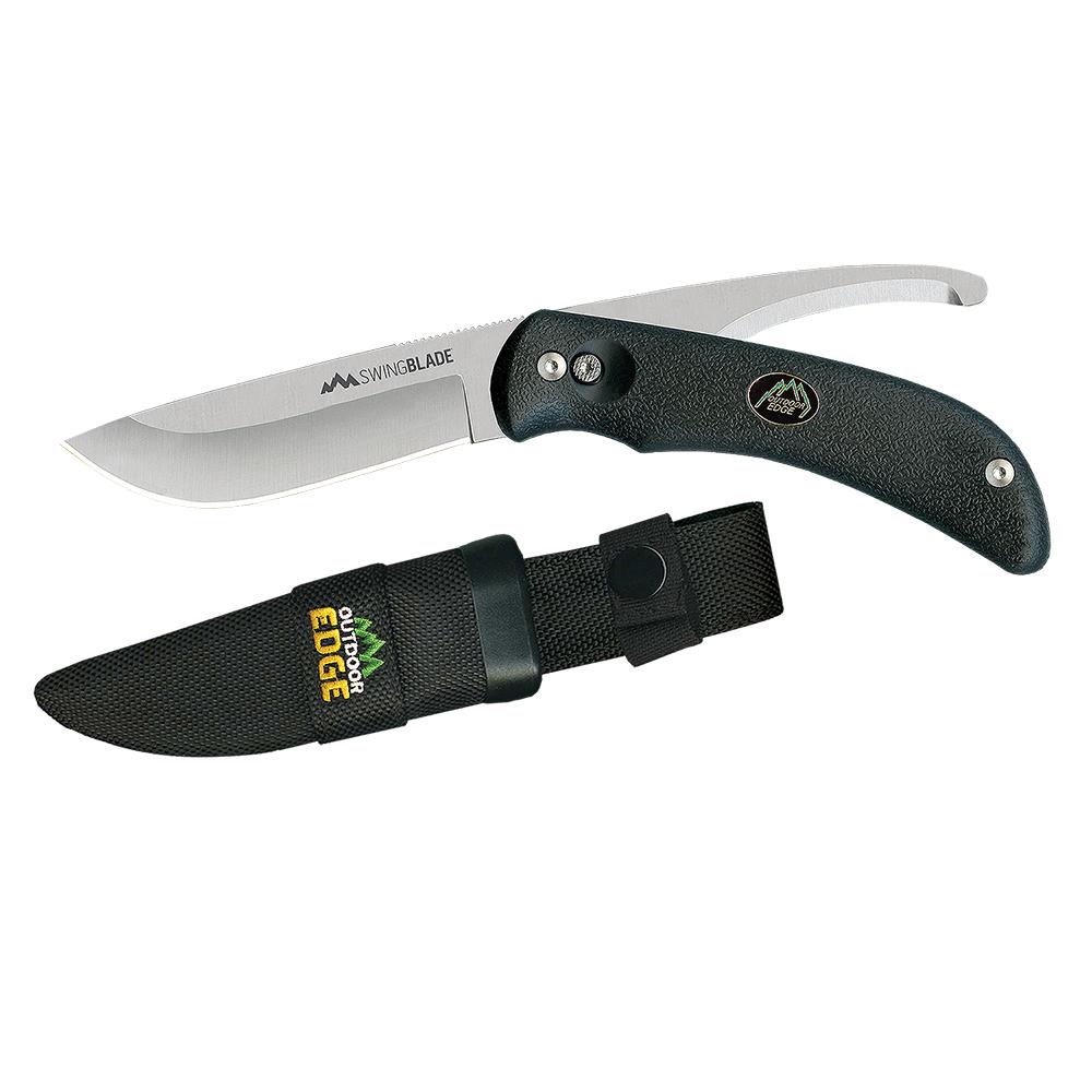 Outdoor Edge Swingblade - Skinning and Gutting blades, Black