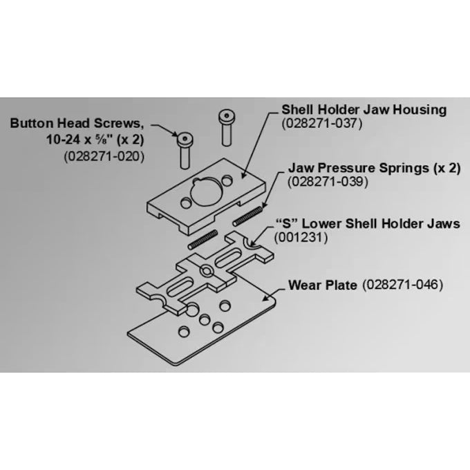 Forster Replacement Shell Holder Jaw Pressure Spring for Co-Ax® Press
