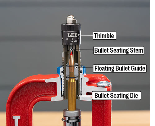 LEE Micrometer Precision Bullet Seater