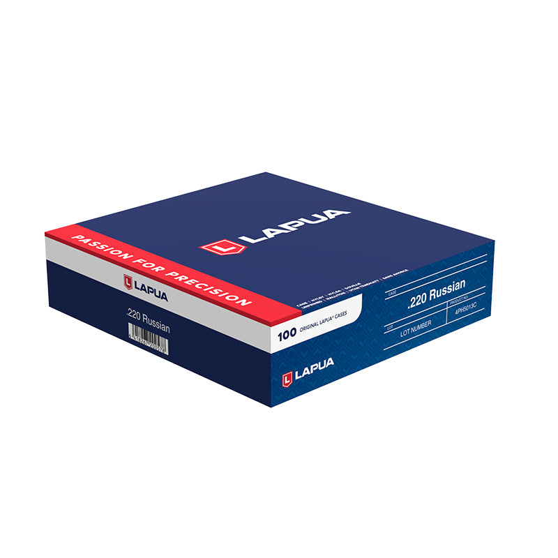 Lapua Brass 220 Russian Unprimed 100/Box