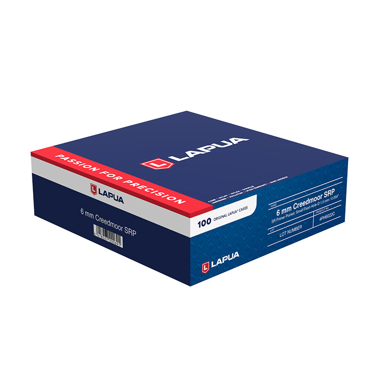Lapua Brass 6MM Creedmoor Unprimed (SRP) 100/Box