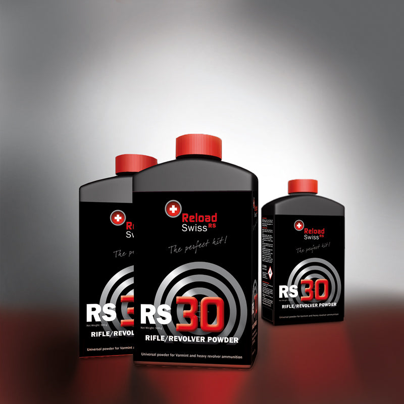 Reload Swiss 30 Smokeless Rifle/Pistol Propellant, 500gm