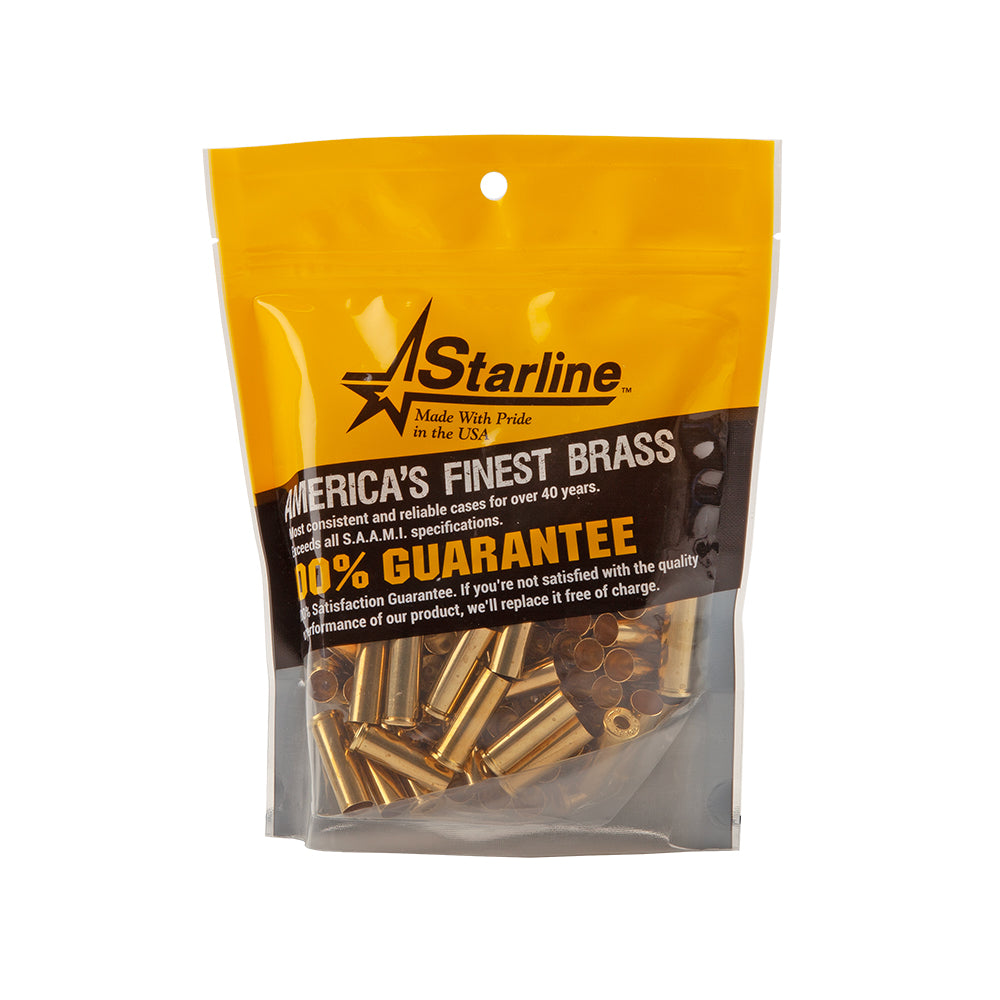 Starline Brass 38 Special +P Unprimed 100/Bag