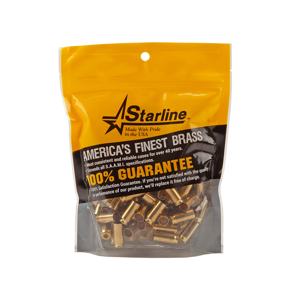 Starline Brass 9MM Largo (9 X 23) Unprimed 100/Bag