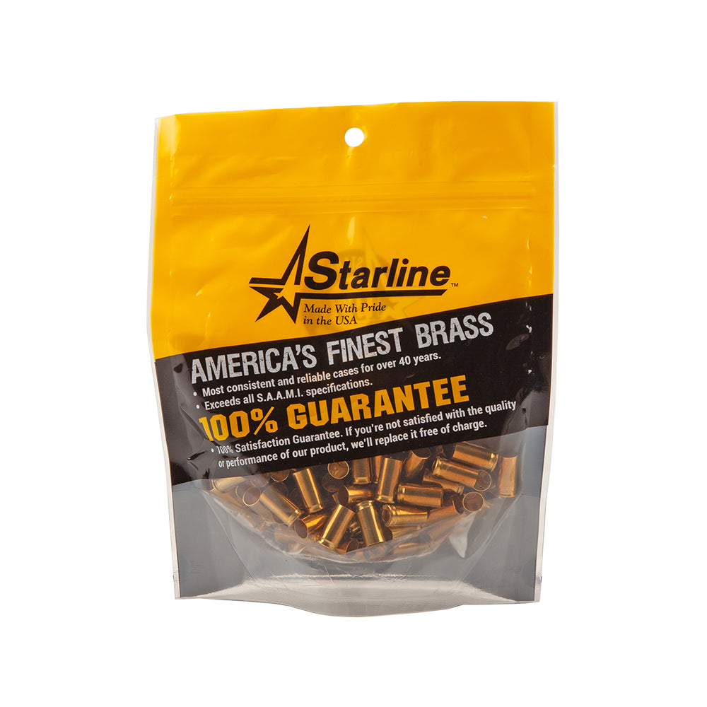 Starline Brass 32 ACP Unprimed Pistol 100/Bag