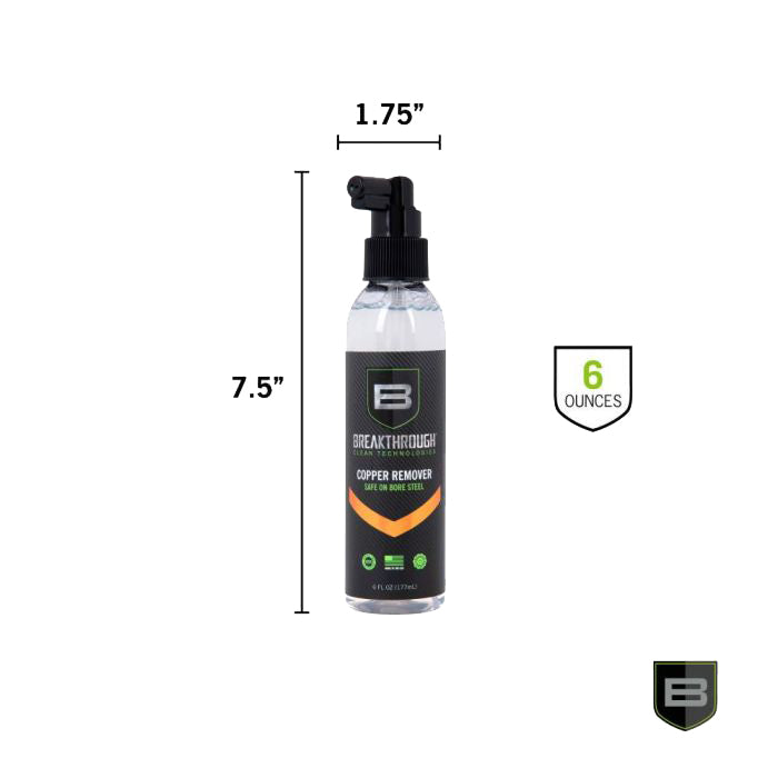 BREAKTHROUGH COPPER REMOVER - 6oz Pump Bottle