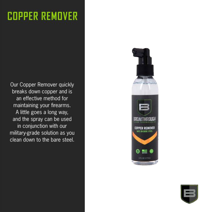 BREAKTHROUGH COPPER REMOVER - 6oz Pump Bottle