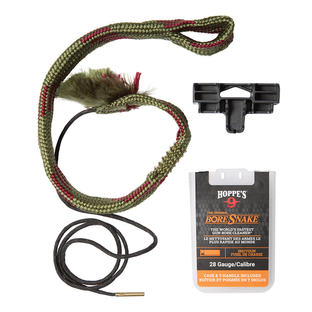Hoppe's BoreSnake Den Bore Cleaner with T-Handle, 28 Gauge Shotgun