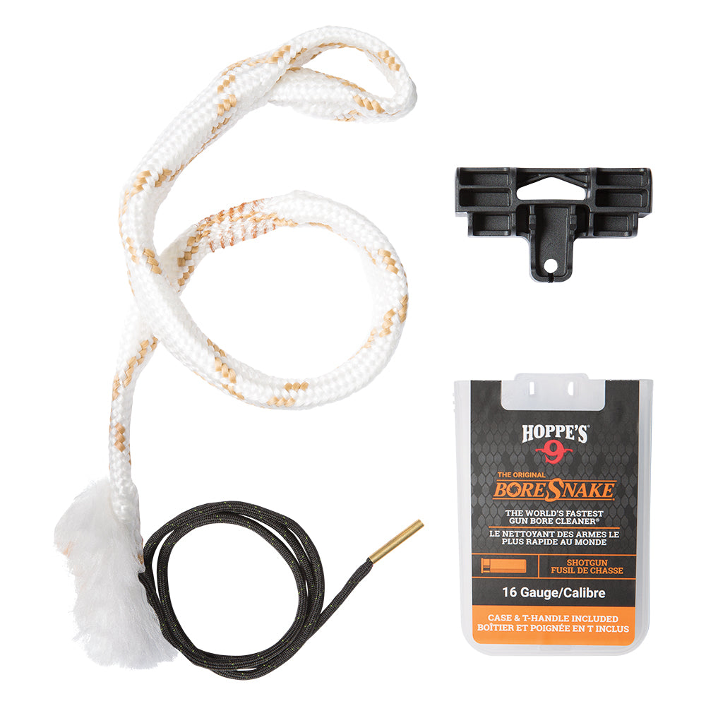 Hoppe's BoreSnake Den Bore Cleaner with T-Handle, 16 Gauge Shotgun