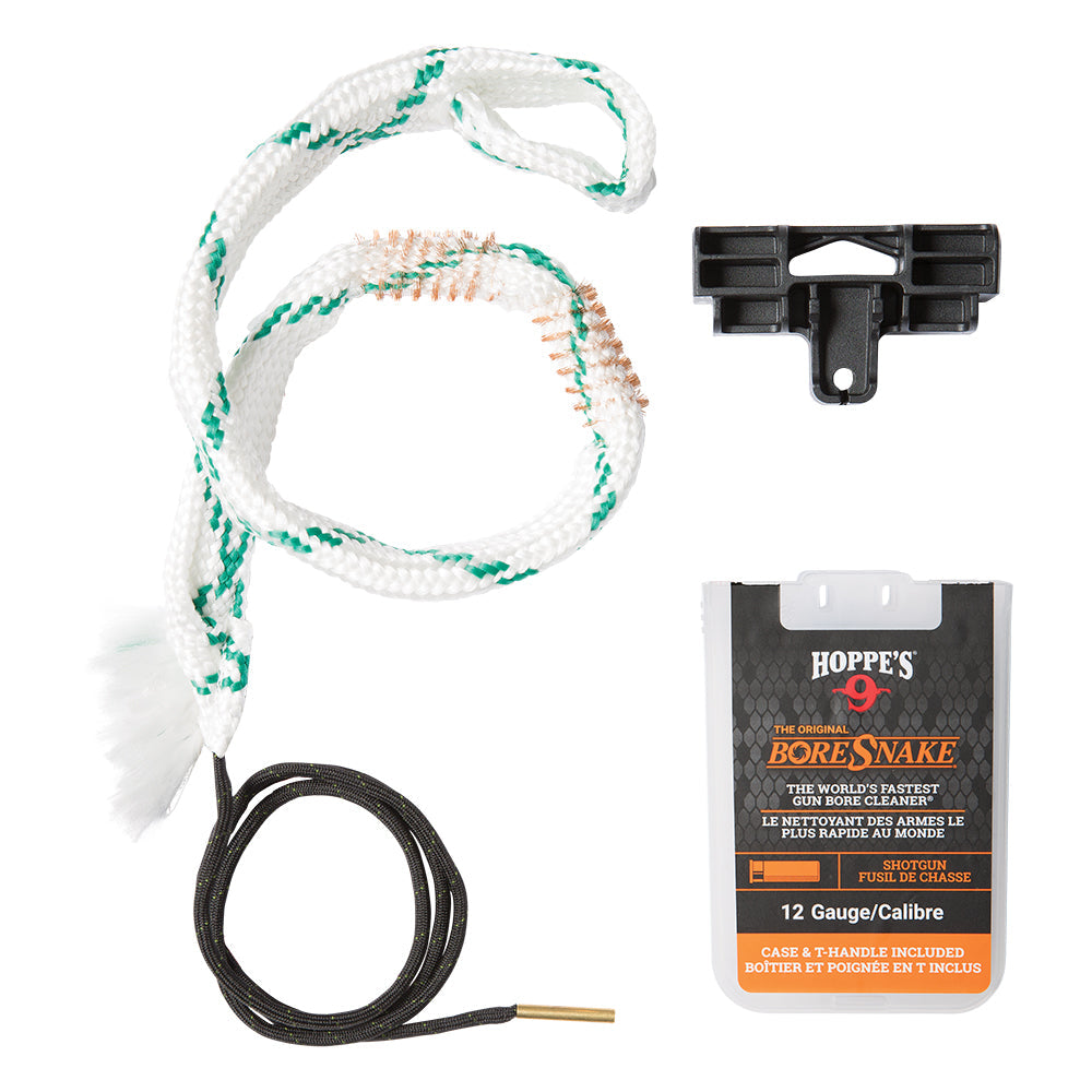 Hoppe's BoreSnake Den Bore Cleaner with T-Handle, 12 Gauge Shotgun