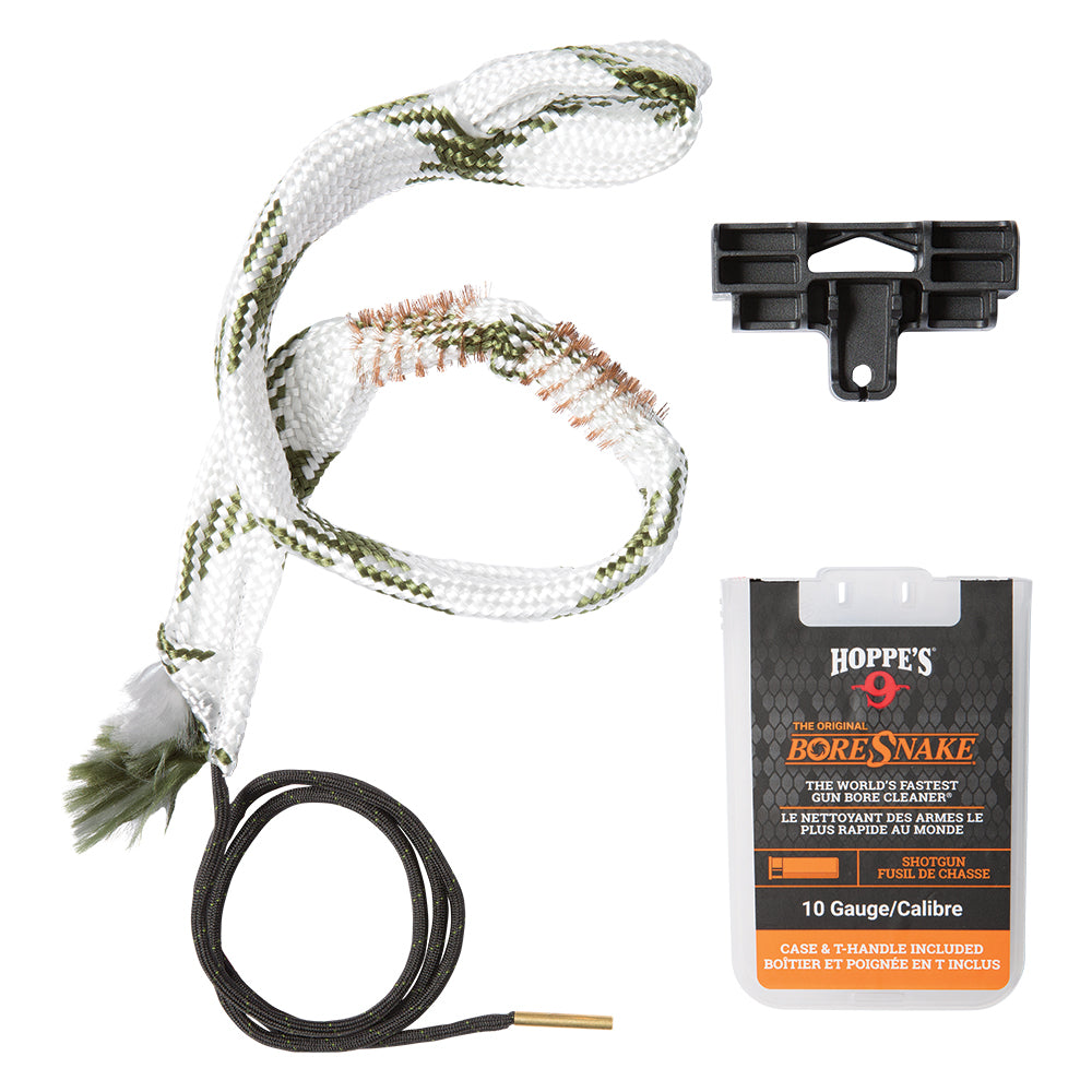 Hoppe's BoreSnake Den Bore Cleaner with T-Handle, 10 Gauge Shotgun