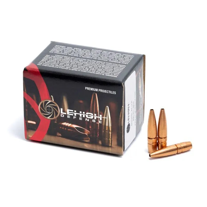 Lehigh Controlled Chaos Bullets .270 Calibre, (0.277" diameter) 127 Grain Hollow Point Boat Tail 50/Box