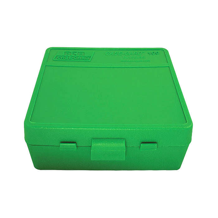 MTM Handgun P-100 Series Flip-Top 100 Round Plastic Ammo Box,  38 Special, 357 Magnum