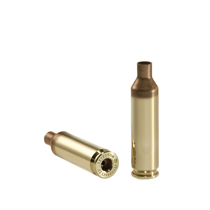 Peterson Brass 22 Creedmoor (LR Primer) Unprimed 50/Box ** Special Order