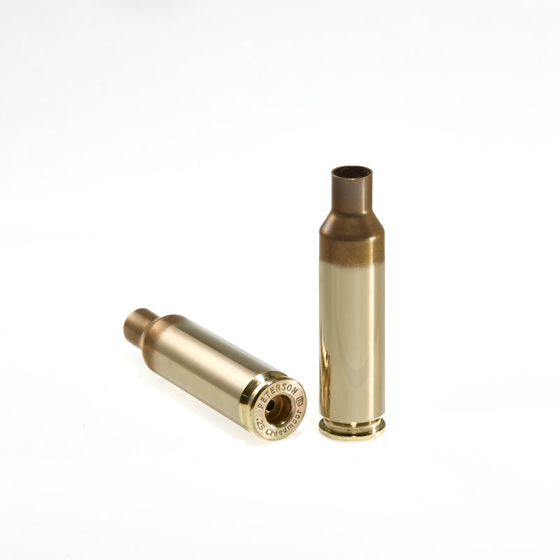 Peterson Brass 25 Creedmoor (LR Primer) Unprimed 50/Box ** Special Order