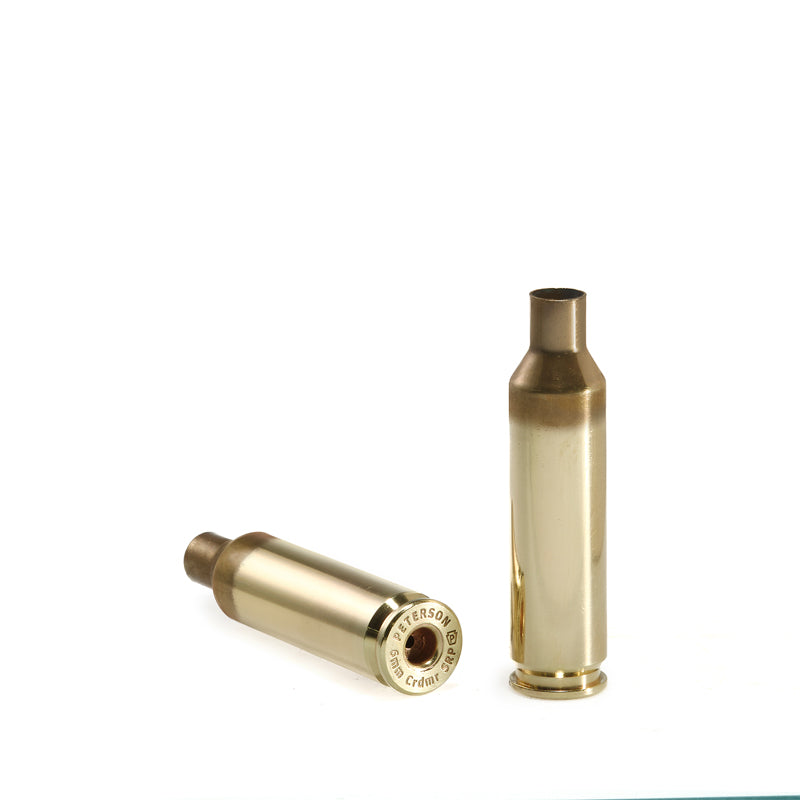 Peterson Brass 6MM Creedmoor (SR Primer) Unprimed 50/Box