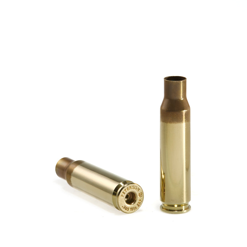 Peterson Brass .308 Winchester Match (SR Primer) Unprimed 50/Box