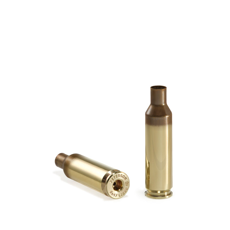 Peterson Brass 6 X 47 Lapua (SR Primer) Unprimed 50/Box