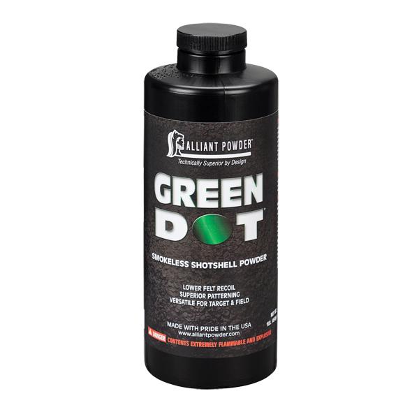 Alliant Green Dot&reg; Shotshell Smokeless Propellant, 1 Pound