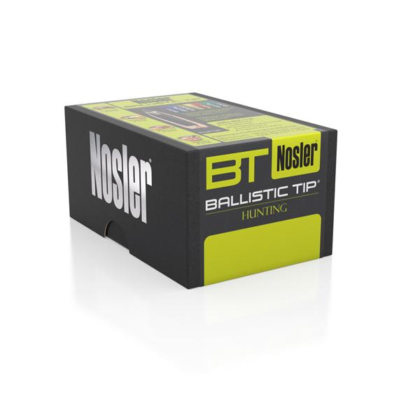 Nosler Ballistic Tip Hunting Bullets 270 Calibre (0.277" diameter) 140 Grain Spitzer Boat Tail 50/Box