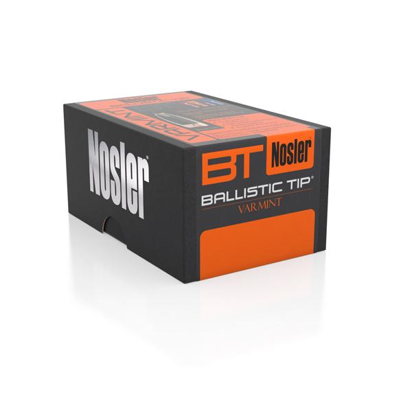 Nosler Ballistic Tip Varmint Bullets 22 Calibre (0.224" diameter) 60 Grain Spitzer Boat Tail