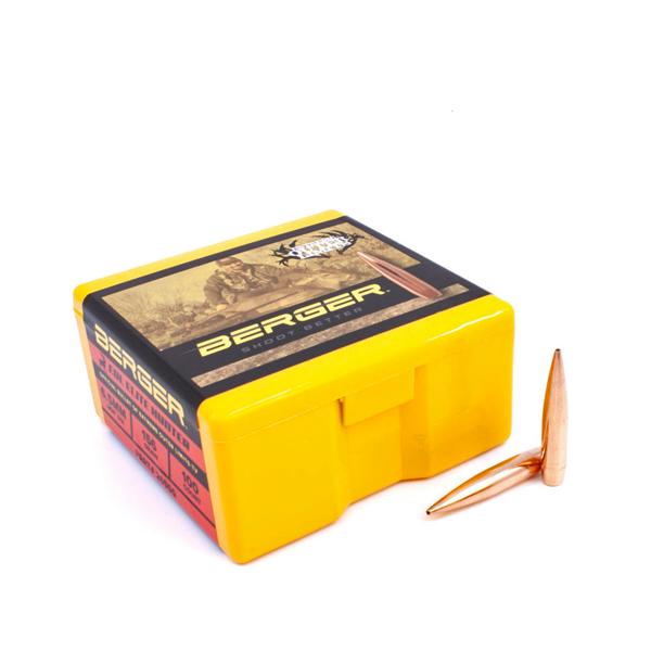 Berger EOL Elite Hunter Hunting Bullets 6.5MM (0.264" diameter) 156 Grain Hybrid Hollow Point Boat Tail 100/Box