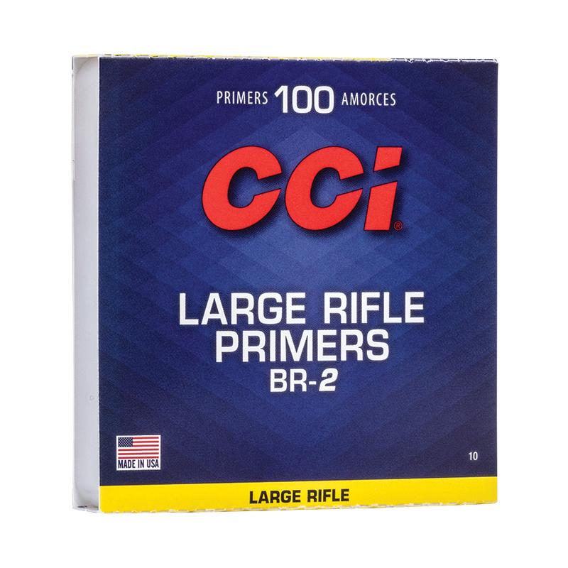 CCI® Centrefire Large Rifle Bench Rest Primers #BR2