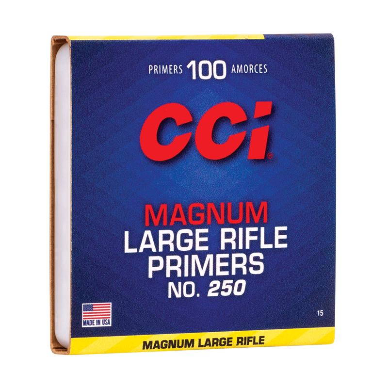 CCI® Centrefire Large Rifle Magnum Primers #250