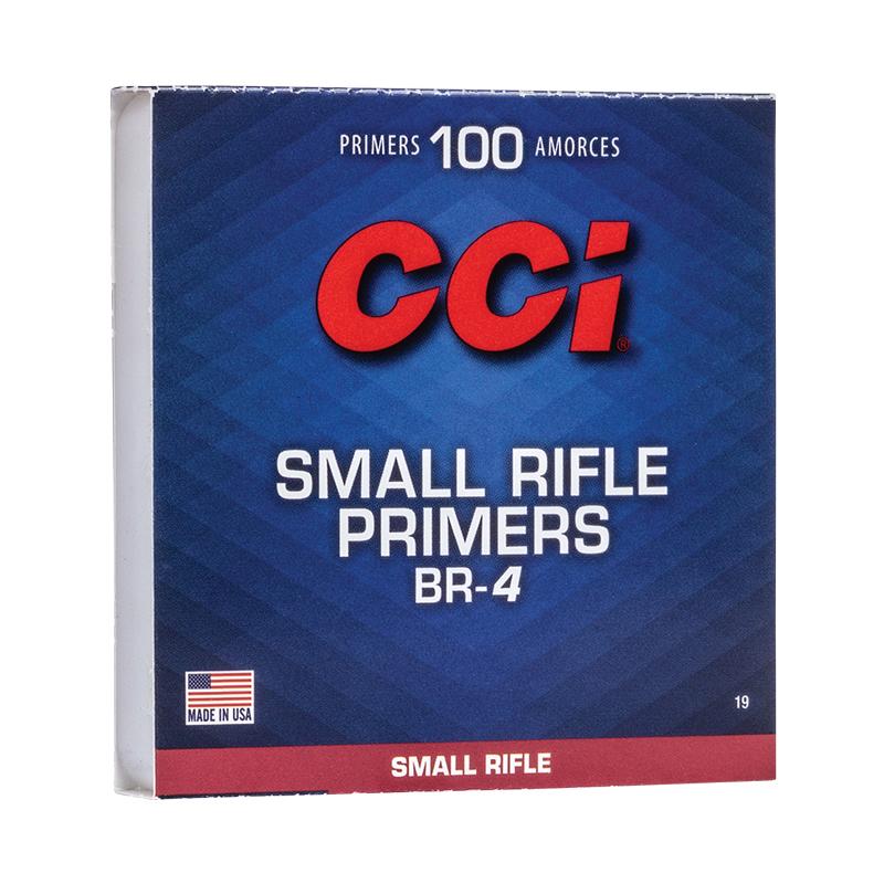 CCI® Centrefire Small Rifle Bench Rest Primers #BR4
