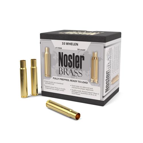 Nosler Custom Brass 35 Whelen Unprimed 50/Box