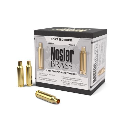 Nosler Custom Brass 6.5 Creedmoor Unprimed 50/Box