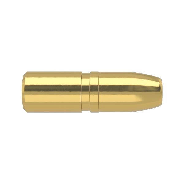 Nosler Solid Bullets 458 Calibre (0.458" diameter) 500 Grain Flat Nose Flat Base Lead-Free 25/Box