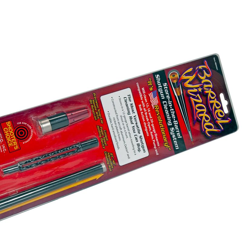 Shooter's Choice Barrel Wizard Store-in-the-Barrel Shotgun Cleaning Kit 12, 16 and 20 Gauge