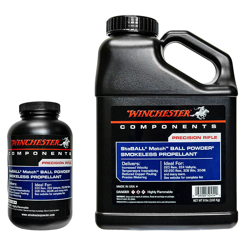 Winchester StaBALL Match Smokeless Propellant
