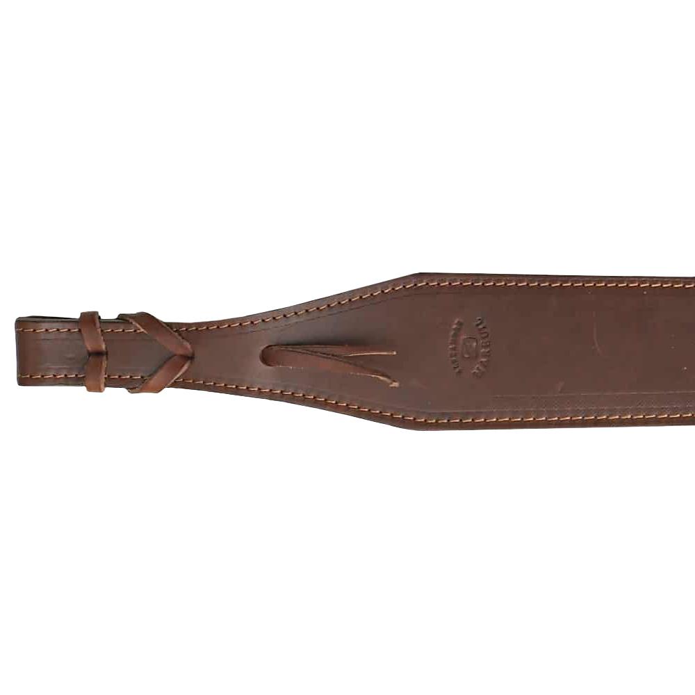 Alexandre Mareuil Leather Cobra Style Rifle Sling, Brown