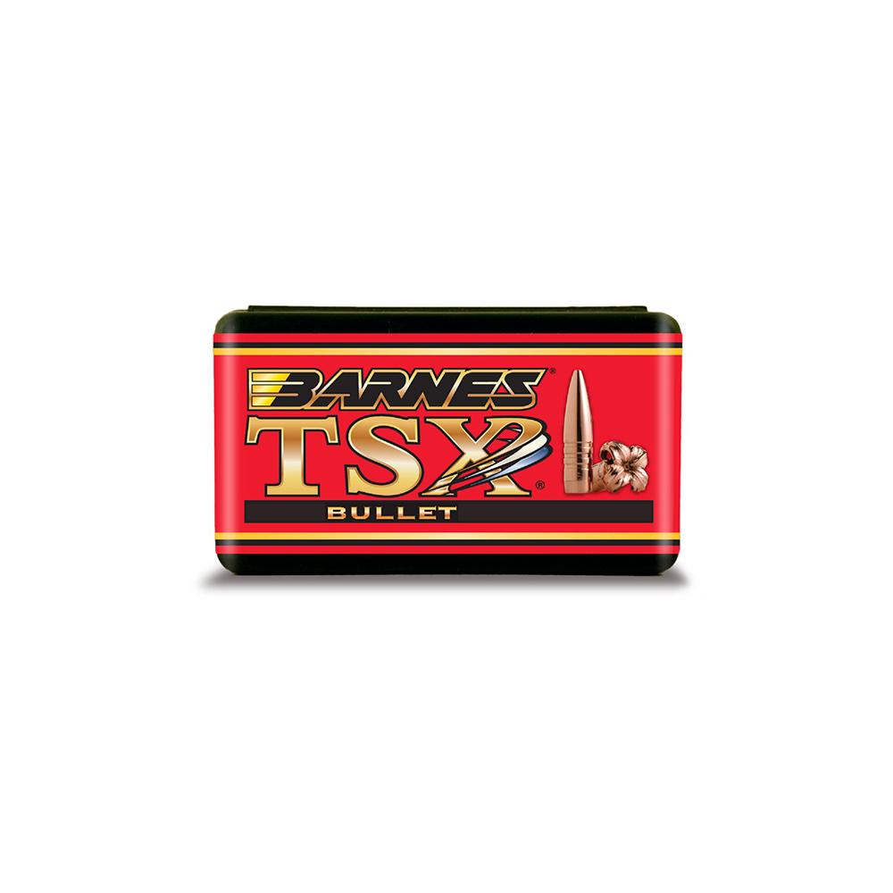 Barnes Triple-Shock X (TSX) Bullets 22 Calibre (0.224" diameter) 70gr Hollow Point Boat Tail Lead-Free 50/Box