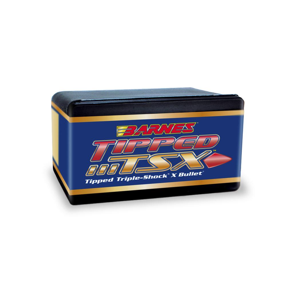 Barnes Tipped Triple-Shock X (TTSX) Bullets 338 Calibre (0.338" diameter) 160gr Spitzer Flat Base Lead-Free 50/Box 30424