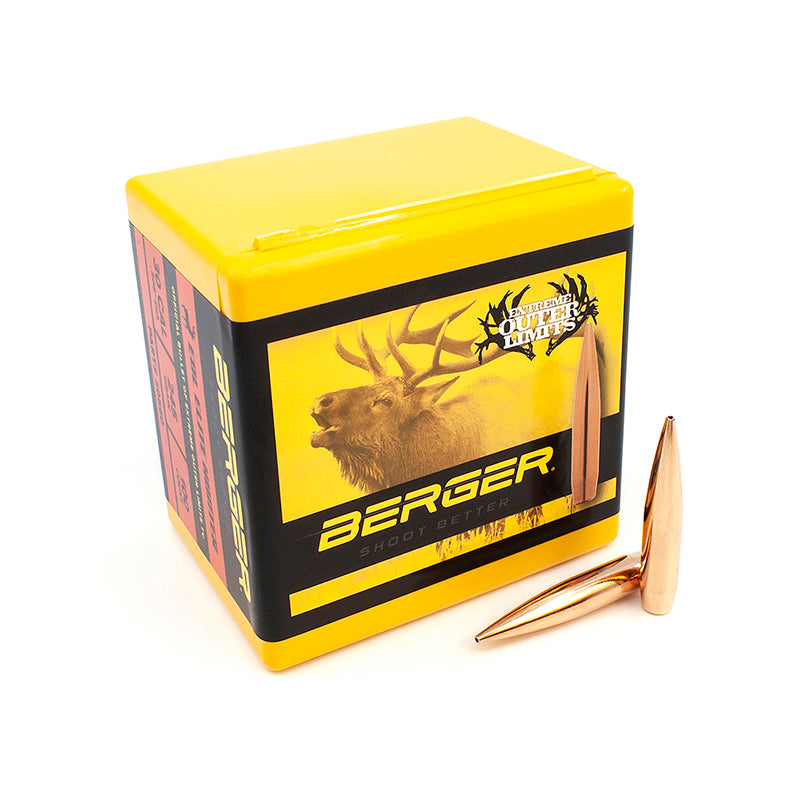 Berger Elite Hunter Hunting Bullets 30 Calibre (0.308" diameter) 245 Grain Hybrid Hollow Point Boat Tail 100/Box