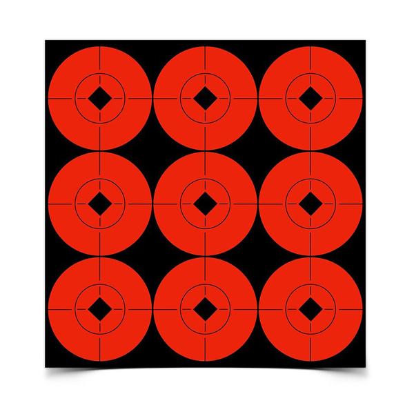 Birchwood Casey Target Spots&reg; 2 Inch Fluorescent Red 90 Targets