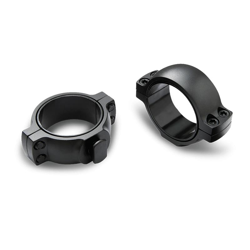 Burris 1" Signature Zee Weaver-Style Scope Rings, Medium, Black Gloss