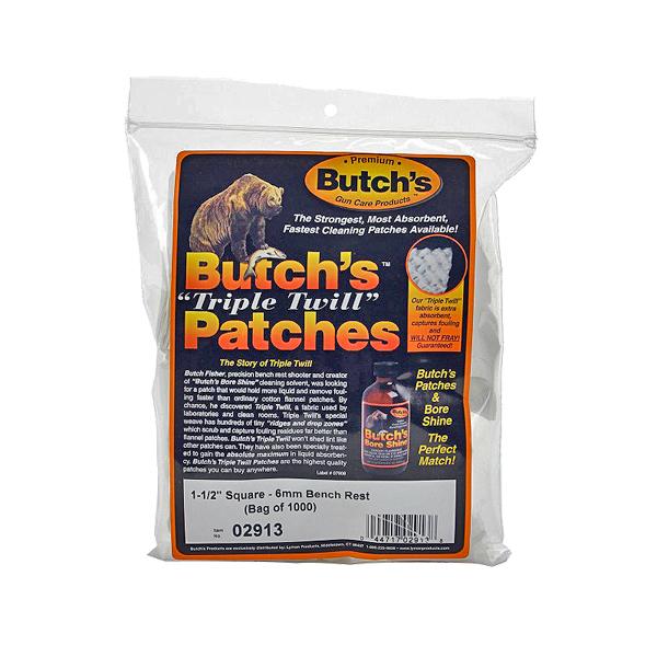 Butch's Triple Twill Cleaning Patches