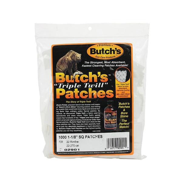 Butch's Triple Twill Cleaning Patches