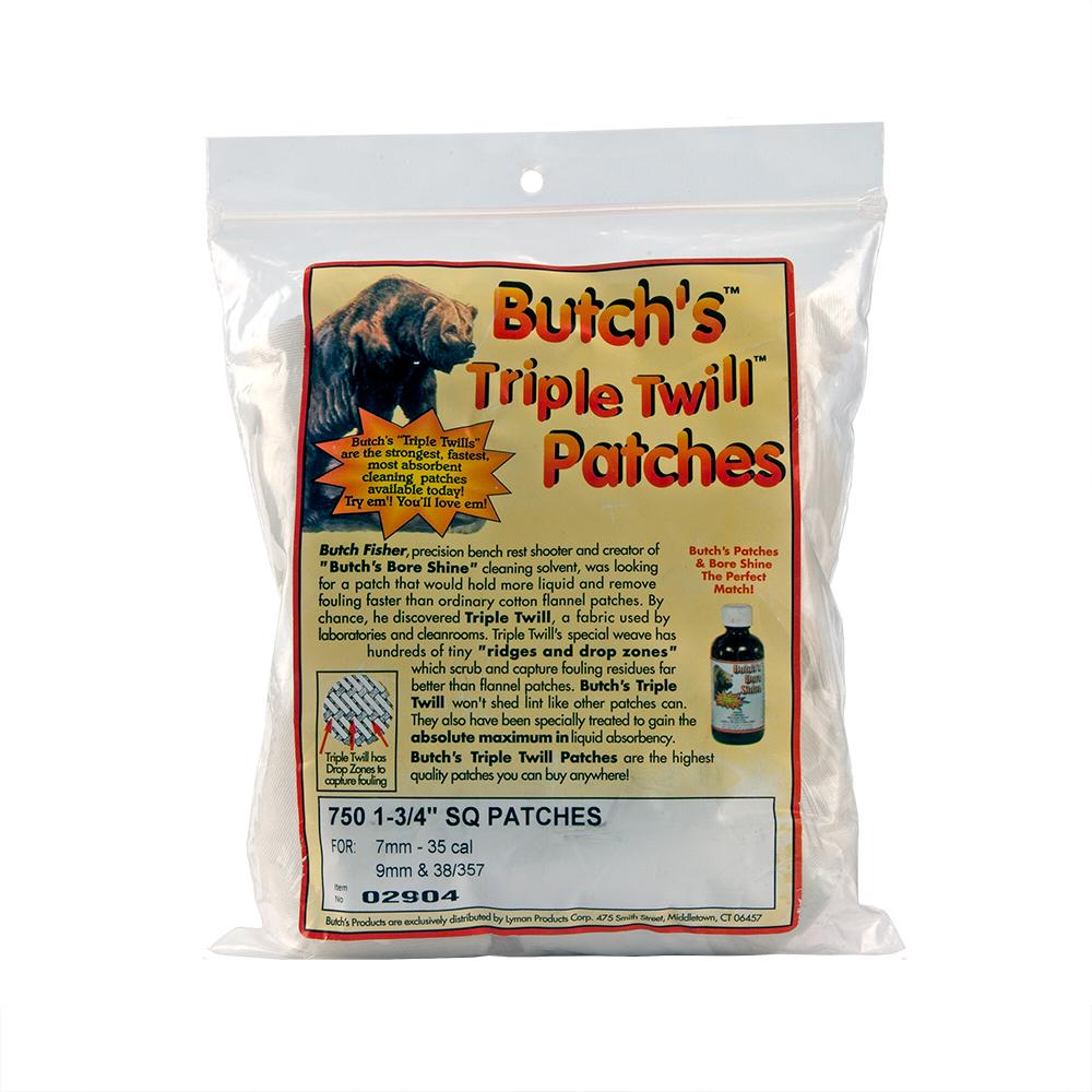 Butch's Triple Twill Cleaning Patches
