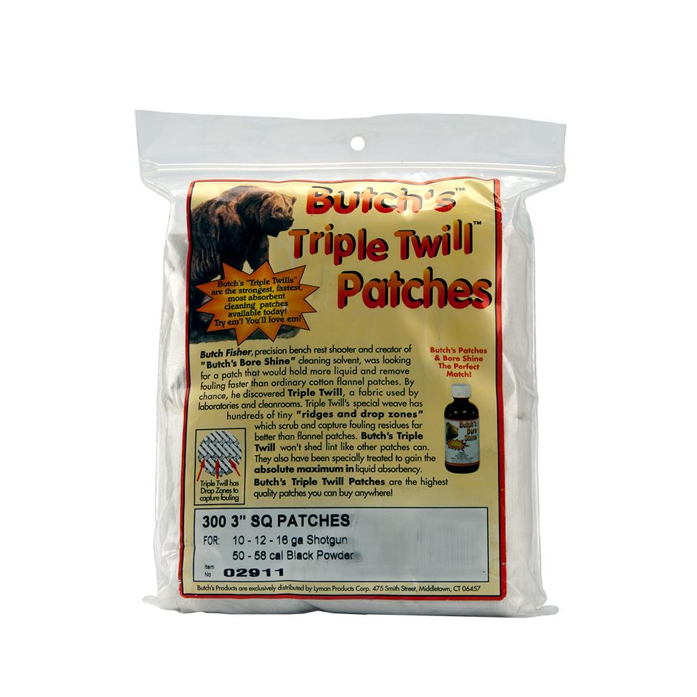 Butch's Triple Twill Cleaning Patches