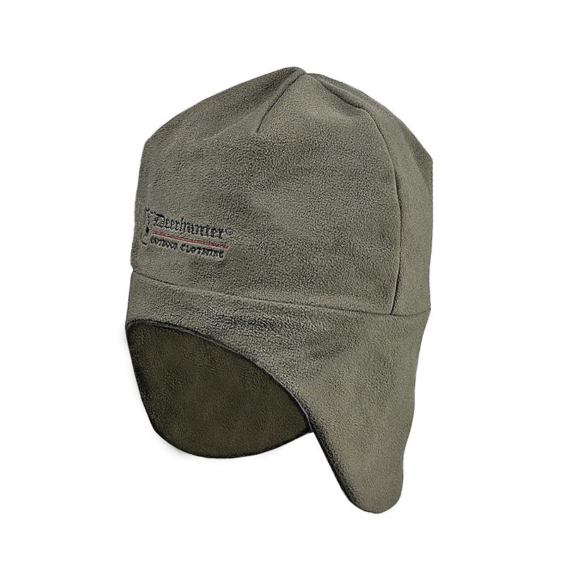 Deerhunter Halifax Fleece Hat, Green, Size L/XL